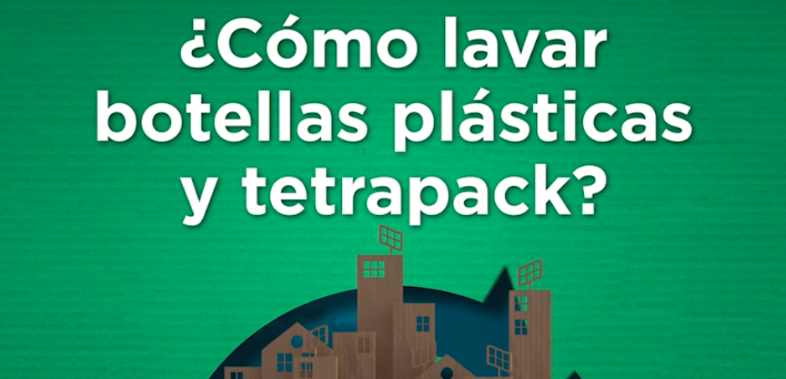 ¿Cómo lavar plástico y Tetrapack?